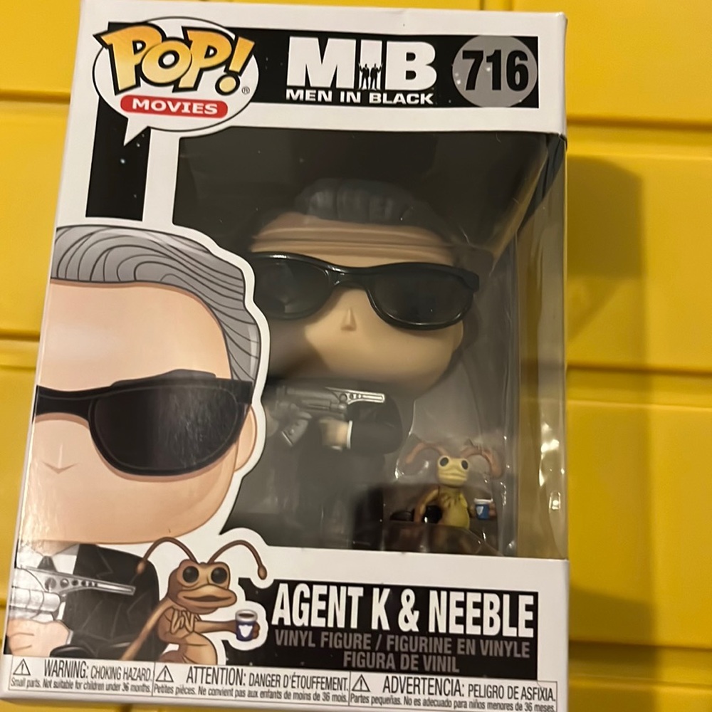 Funko Pop Movies MIB Men In Black characters